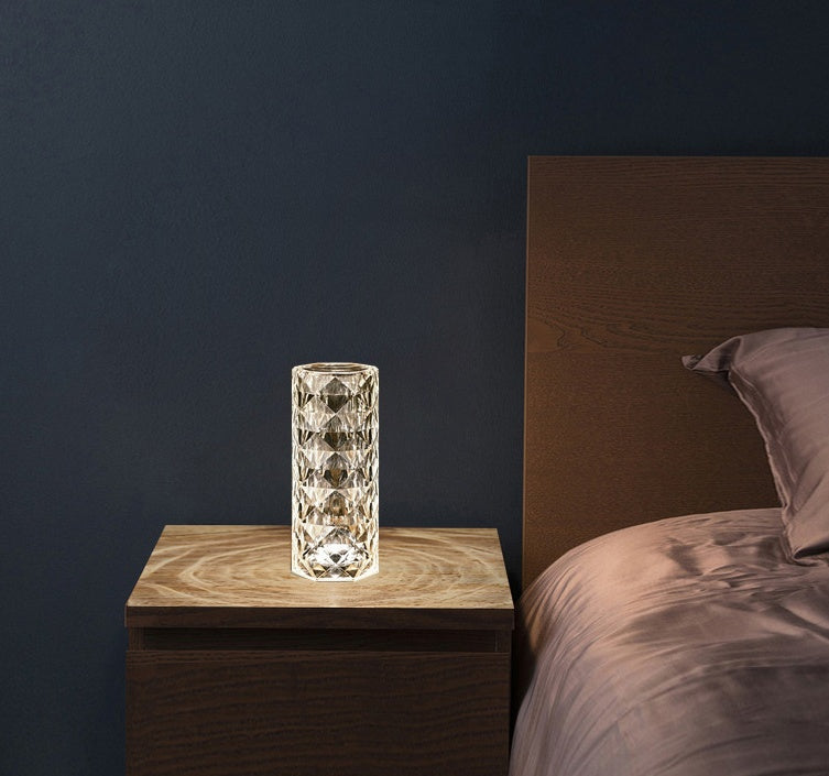 Crystal Lamp USB Table