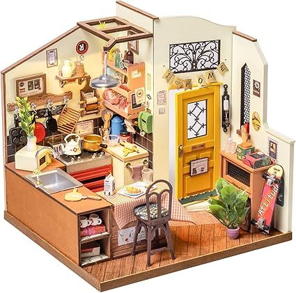 ROBOTIME Rolife Happy Kitchen Dollhouse