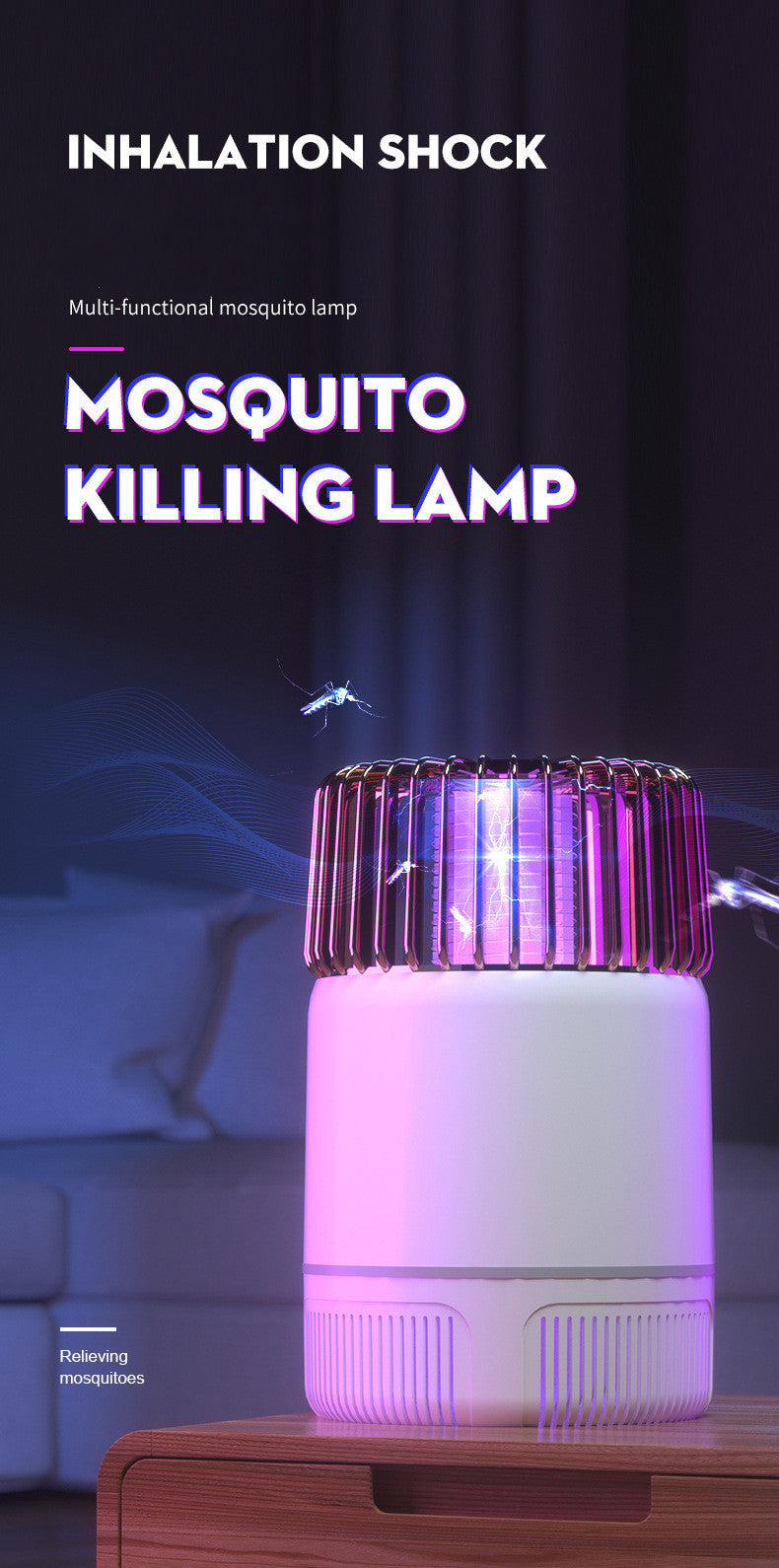 USB Electric Mosquito Killer Lamp - Lily Tech Verse