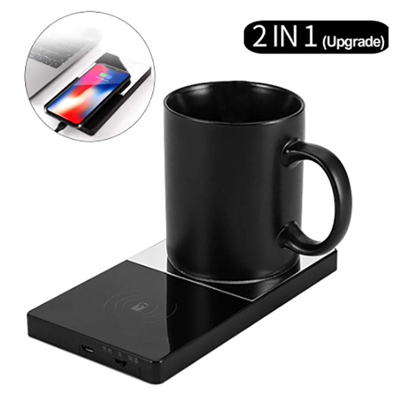 2-in-1 Wireless Heating Mug & Charger - Lily Tech Verse