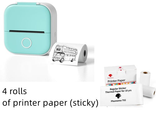 Portable Mini Thermal Label Printer Home