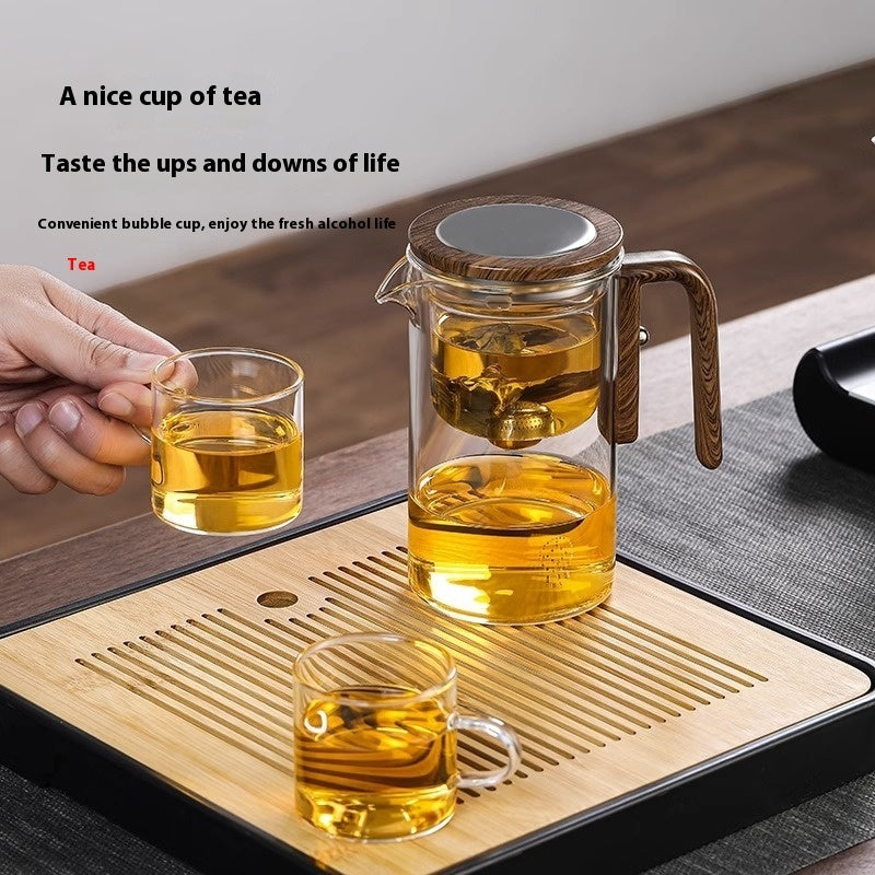 Magnetic Teapot Separation Filtration Glass Tea