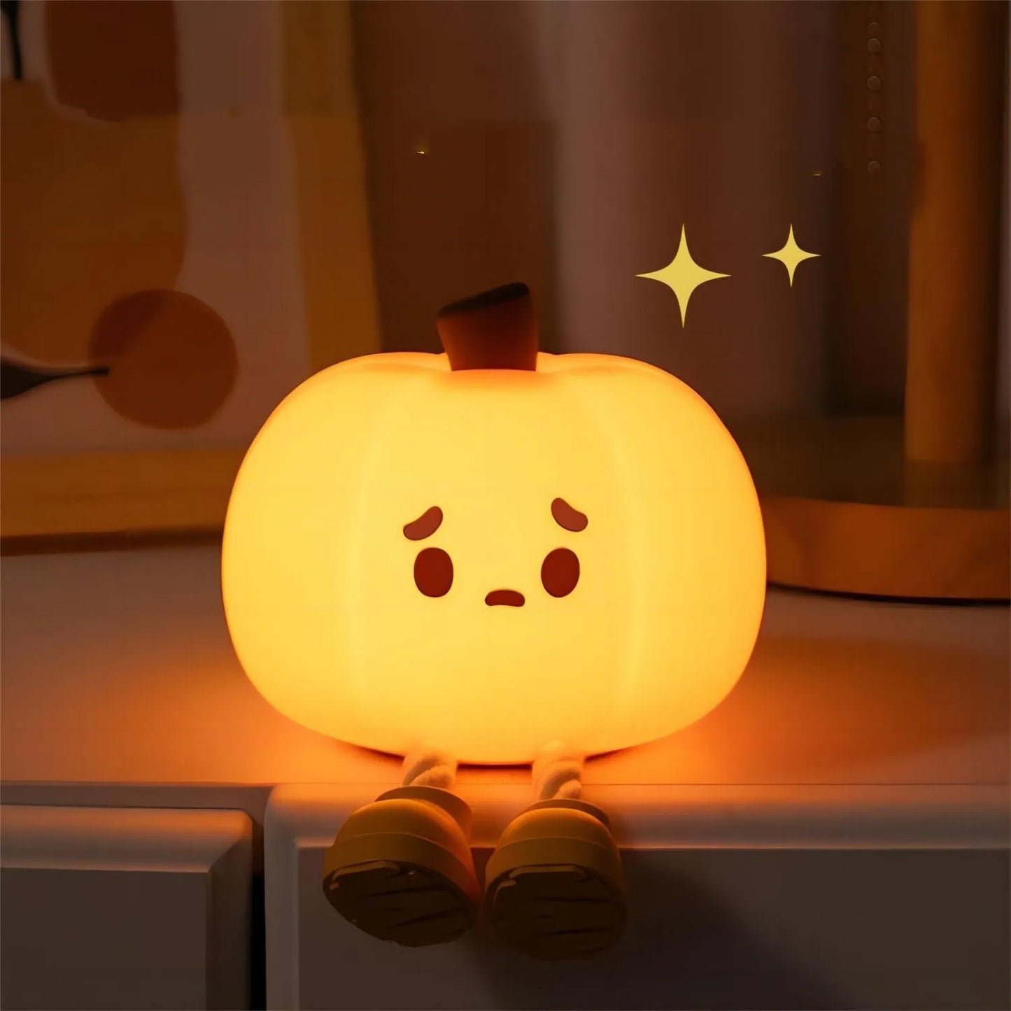 Home Decor Halloween Pumpkin Night Light