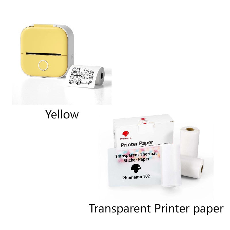 Portable Mini Thermal Label Printer Home