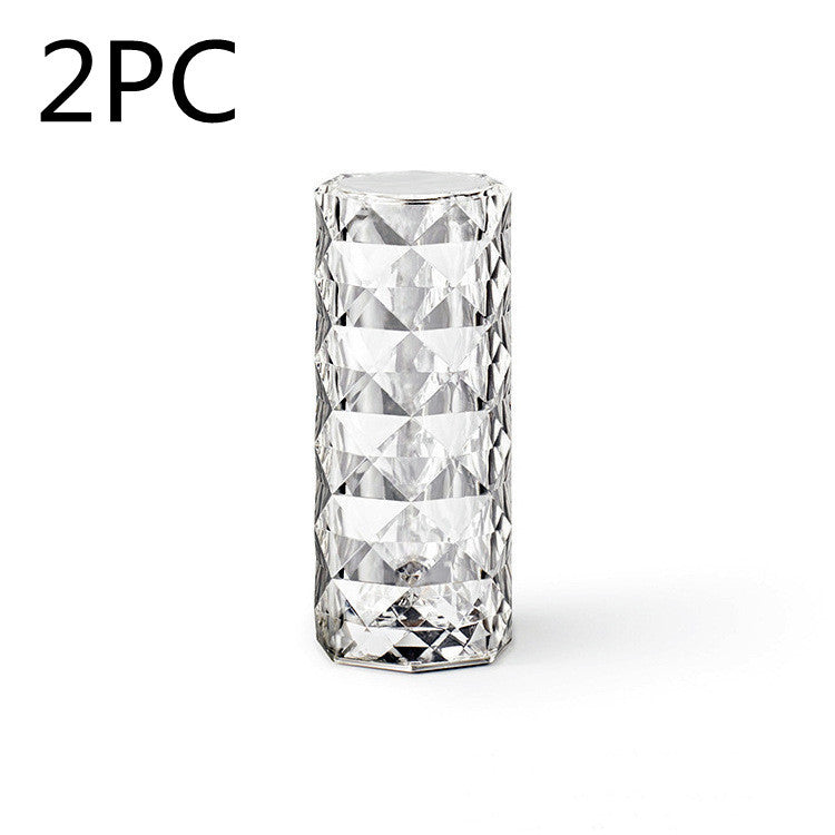 Crystal Lamp USB Table