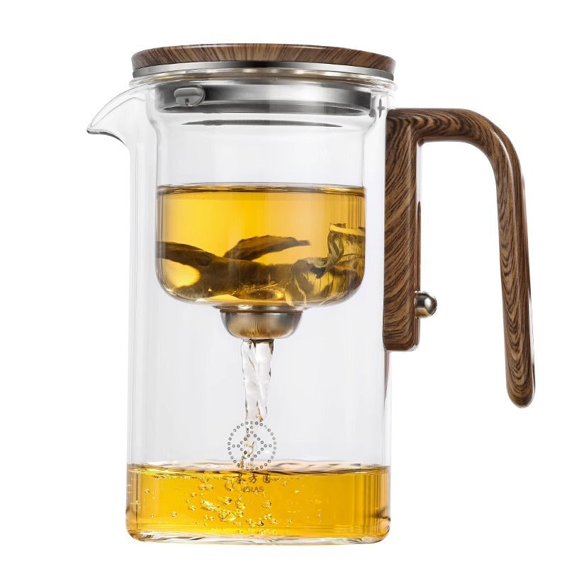 Magnetic Teapot Separation Filtration Glass Tea