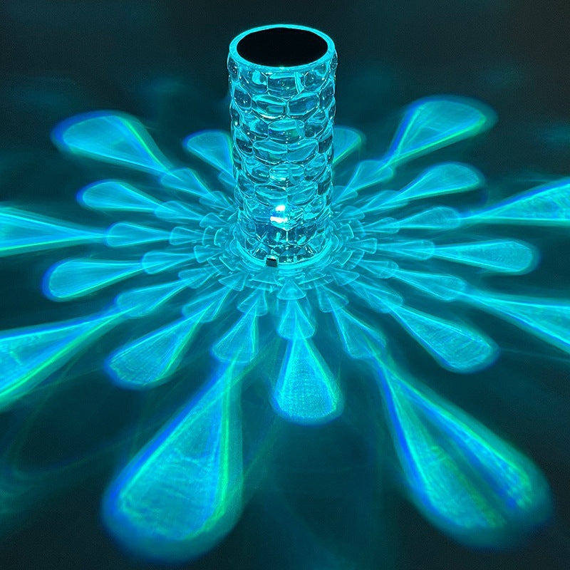 Crystal Lamp USB Table