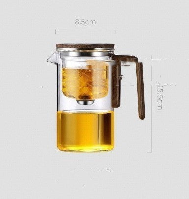 Magnetic Teapot Separation Filtration Glass Tea