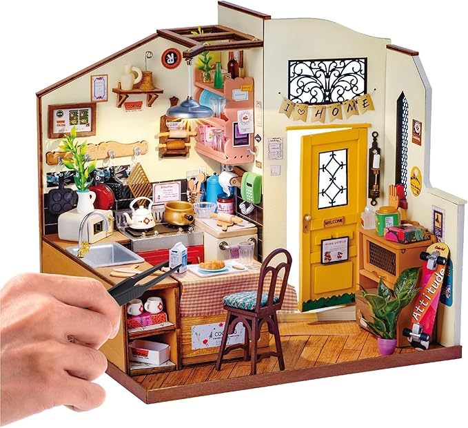 ROBOTIME Rolife Happy Kitchen Dollhouse